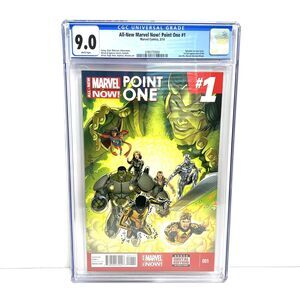 All New Marvel Now Point One #1 CGC 9.0 WP 1st Kamala Khan as Ms Marvel Disney+